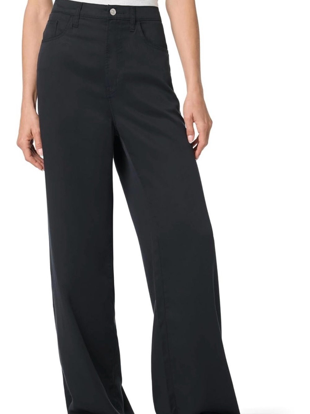 Hudson Jeans Wide Leg Pants in Black